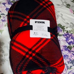 Pink victoria secret blanket